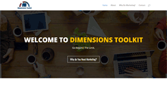 Desktop Screenshot of dimensionstoolkit.com