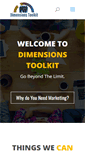 Mobile Screenshot of dimensionstoolkit.com